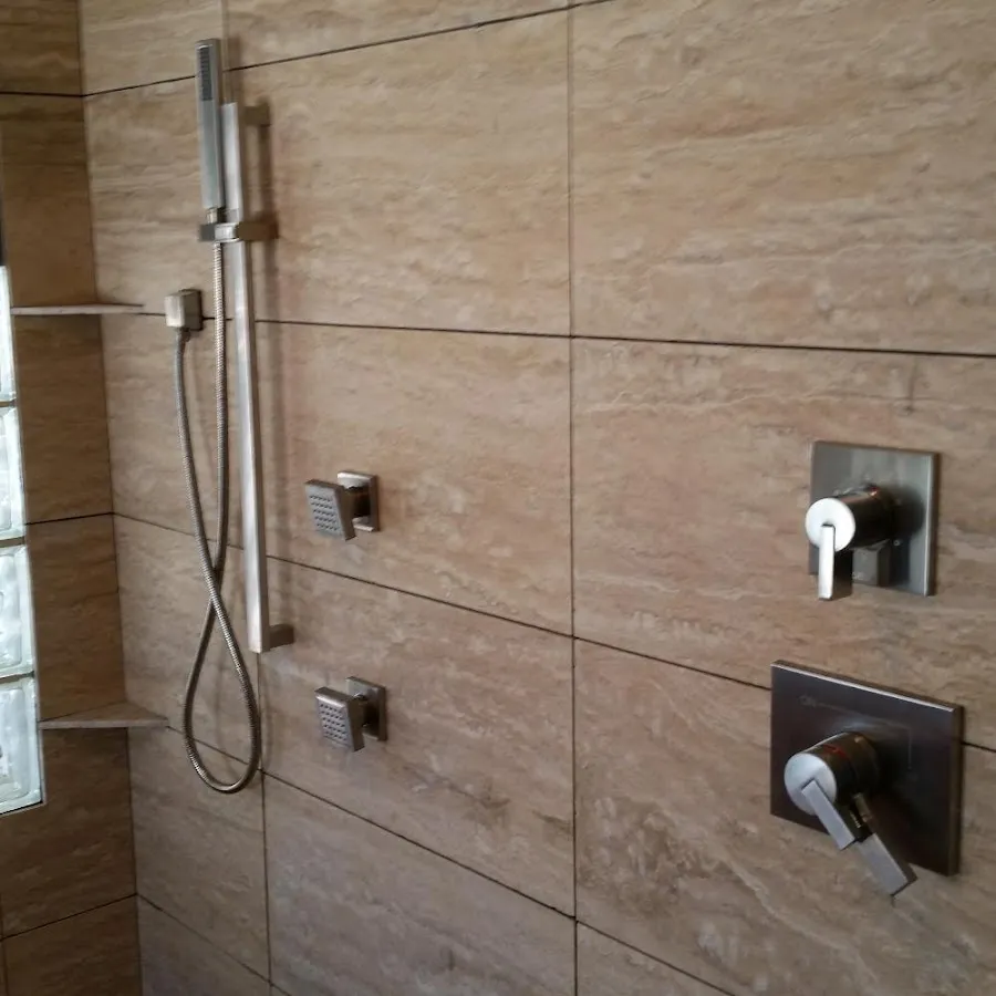 Shower fixture installation for Water Heater Replacement in Groveland